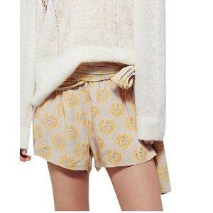 Free People High Waist Flowy Tie Short